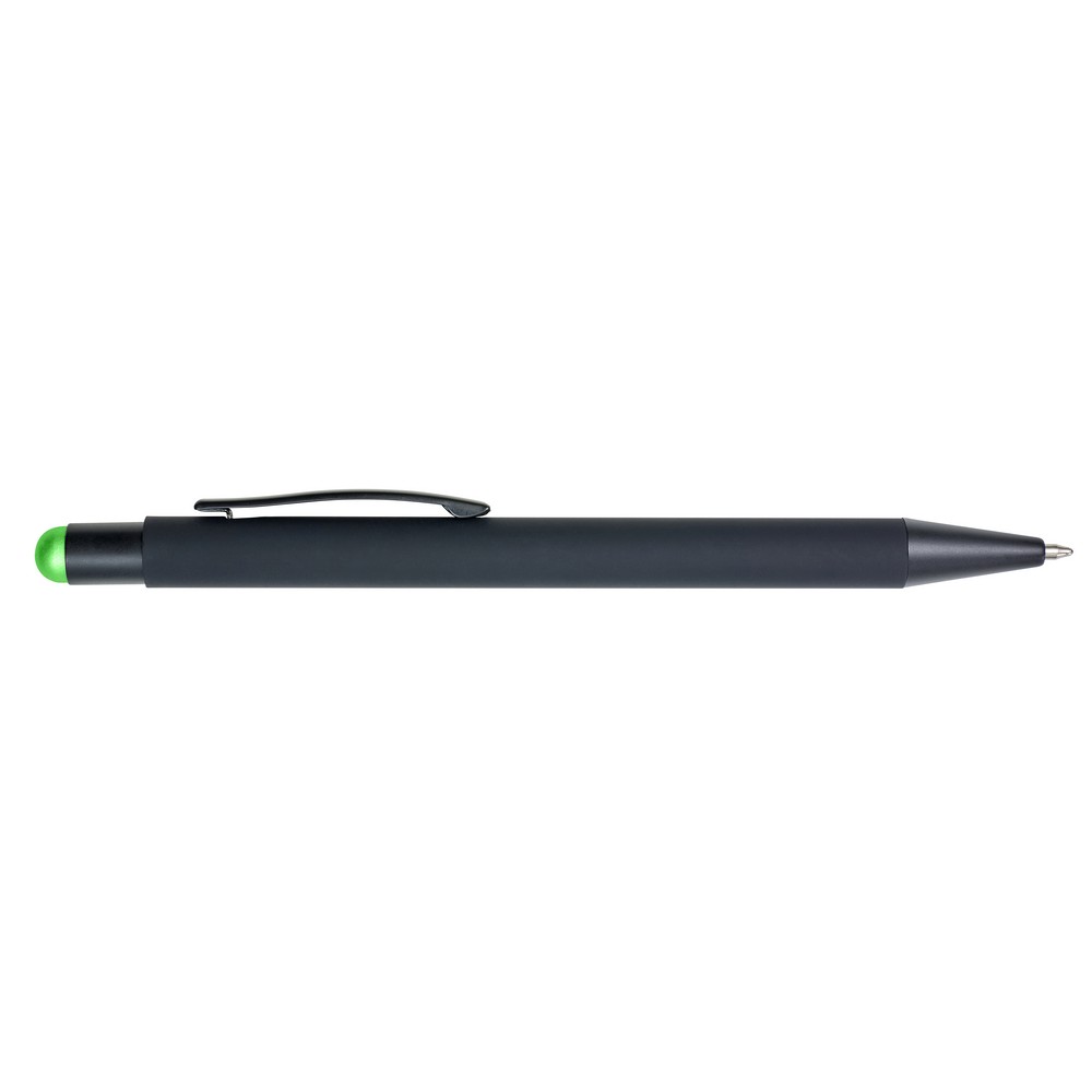 Kugelschreiber mit Touch-Pen in Lindgrün, Ansicht 3