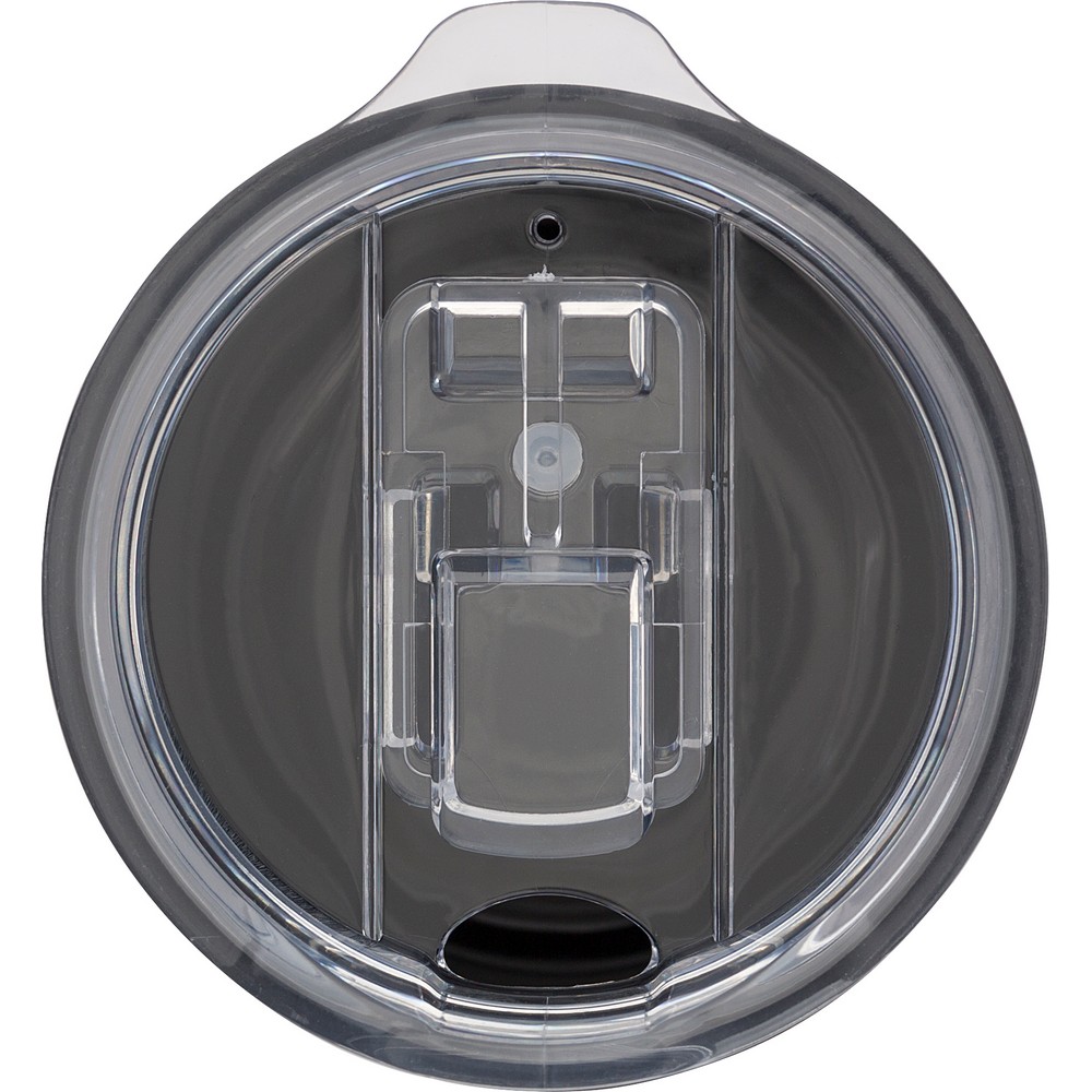 Thermobecher 300 ml mit Bambuselement in Schwarz, Ansicht 3