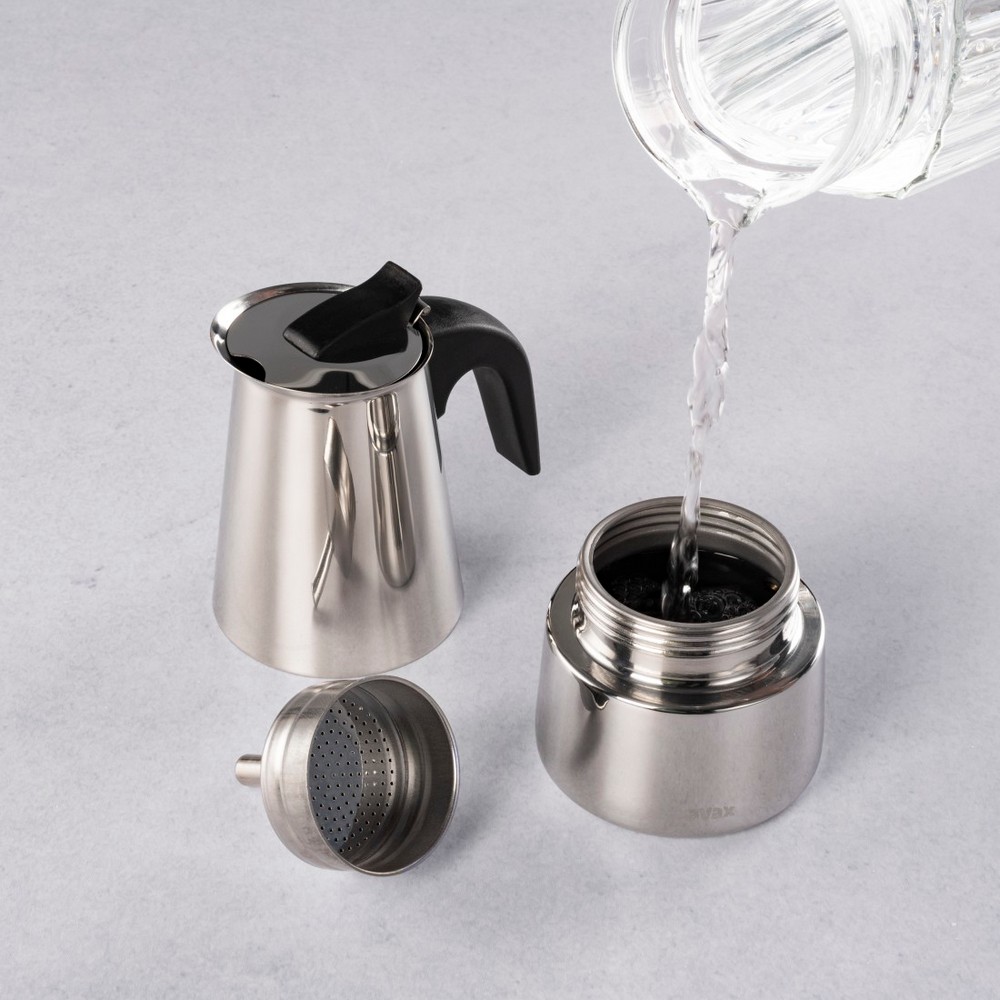 Espressokanne 200 ml von Xavax in Silber, Ansicht 4