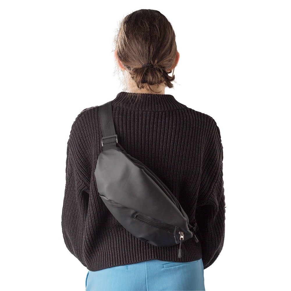 Gürteltasche in Schwarz, Ansicht 2