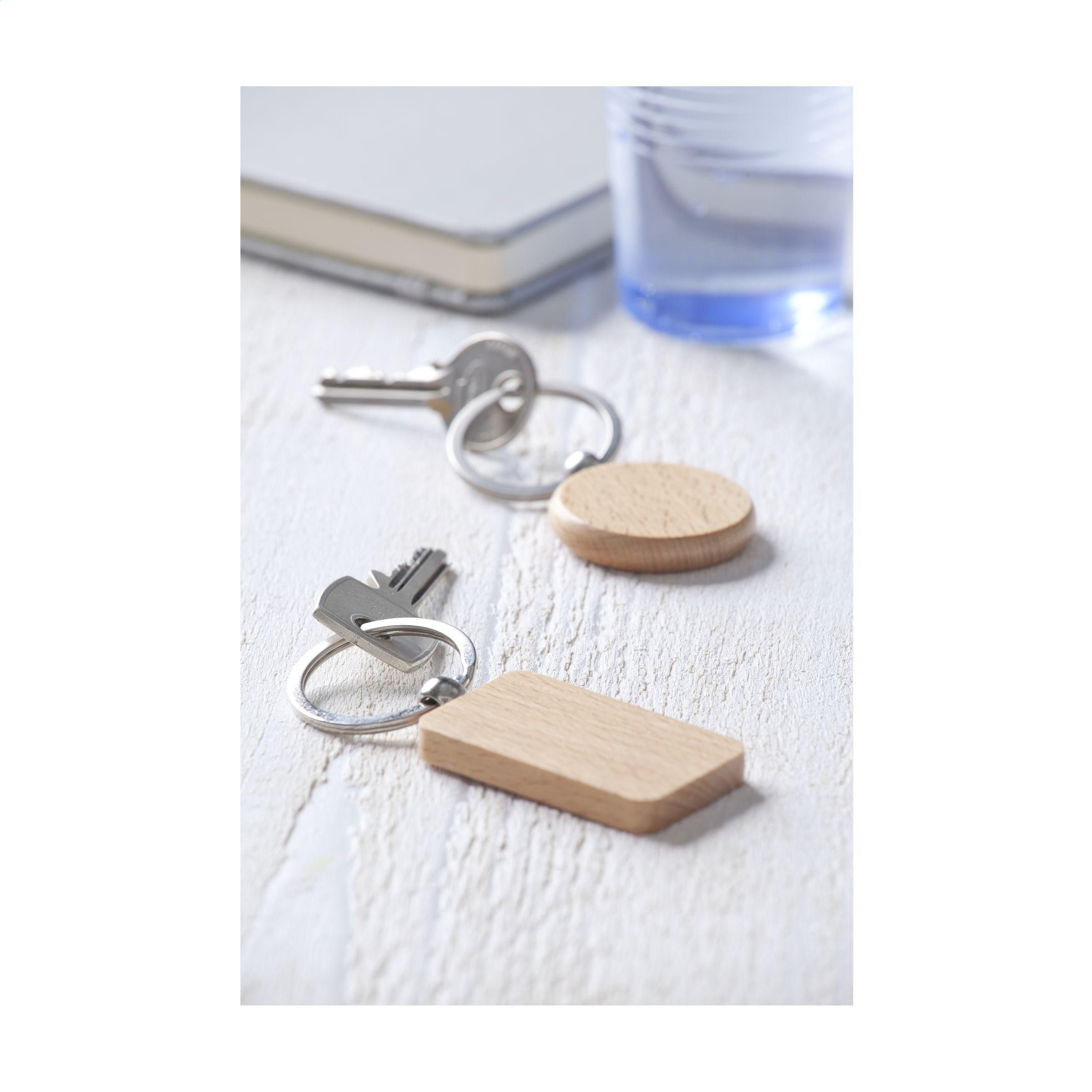 WoodKey Kreis Schlüsselanhänger