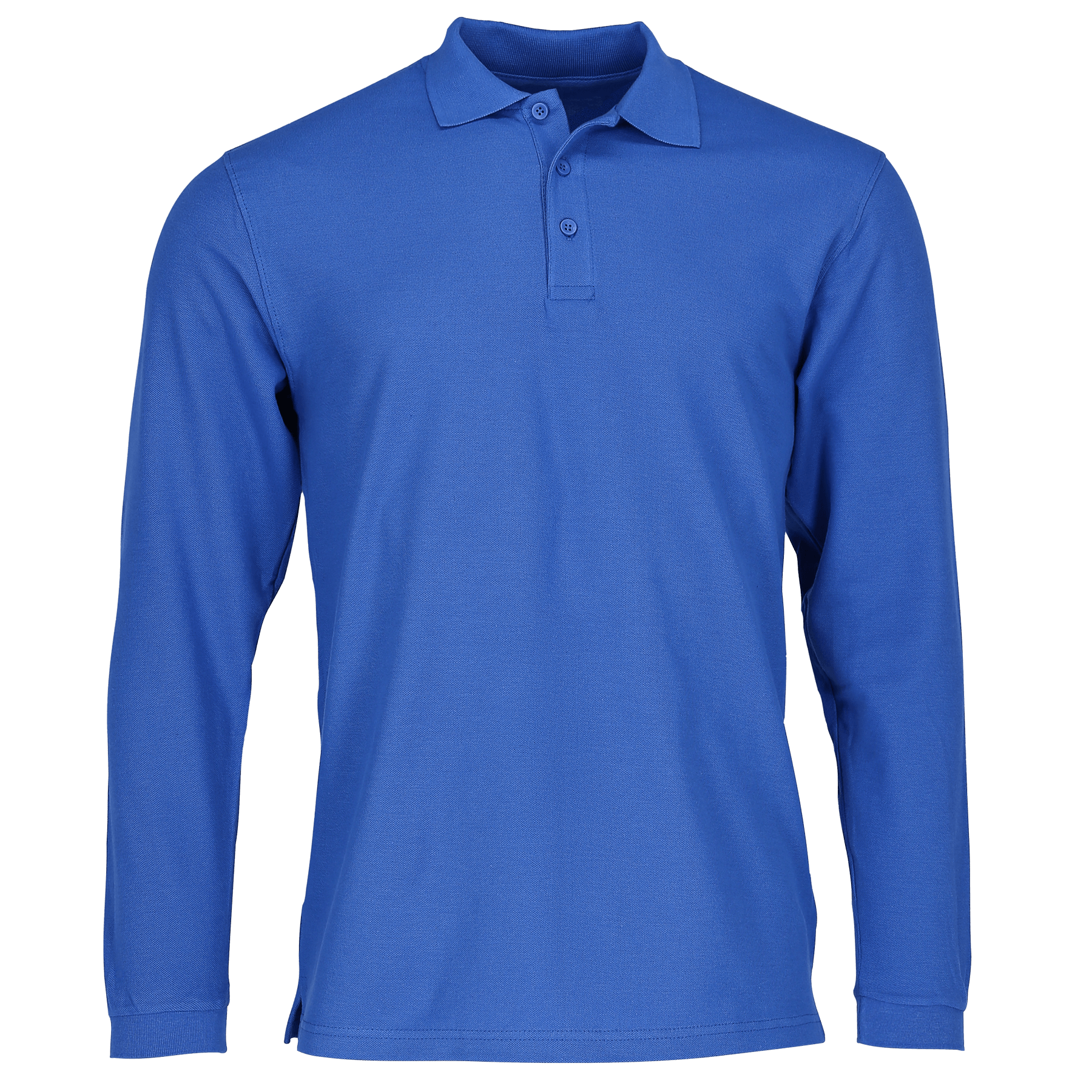Fruit of the Loom Premium Langarm Polo in Royal