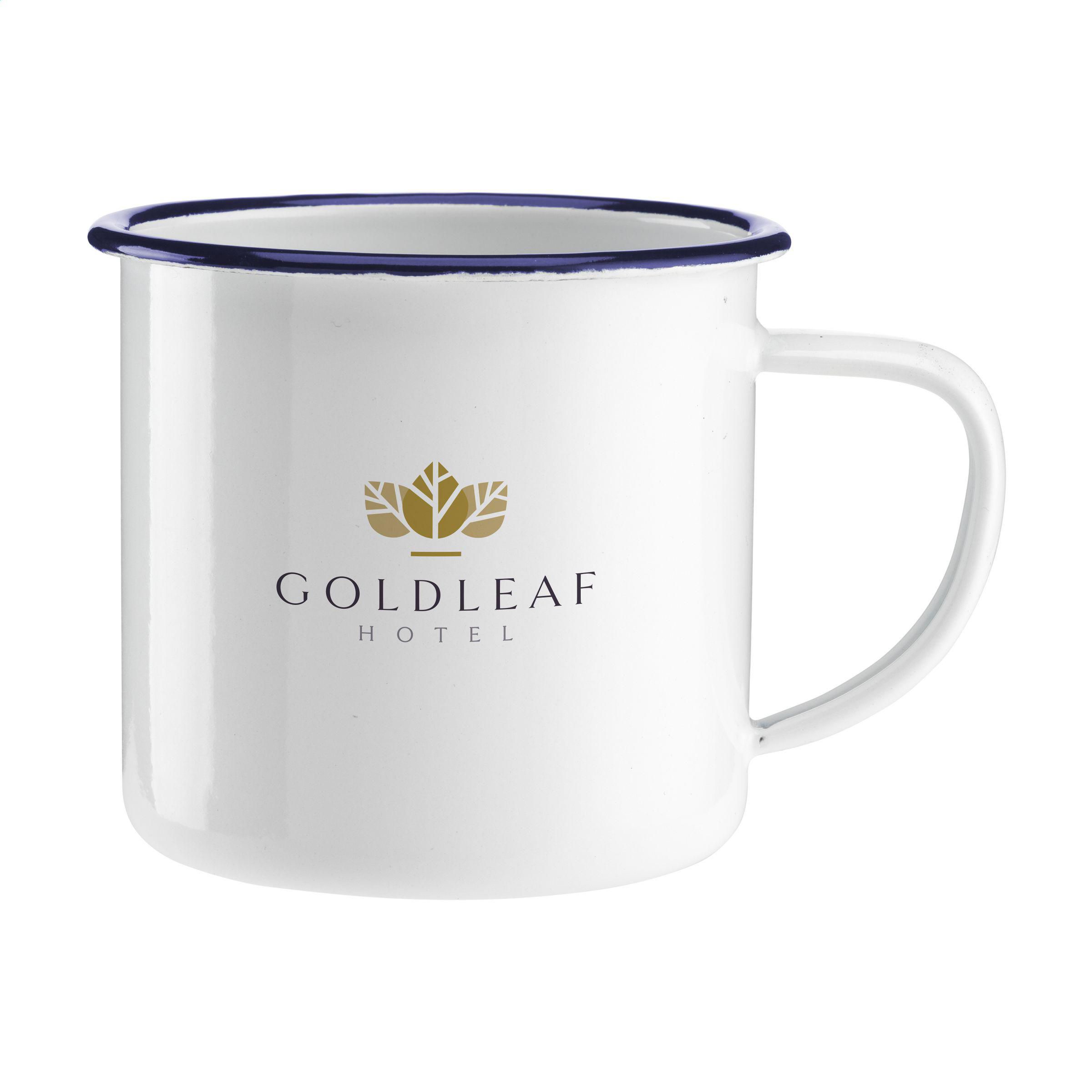 Retro Emaille Tasse 350 ml