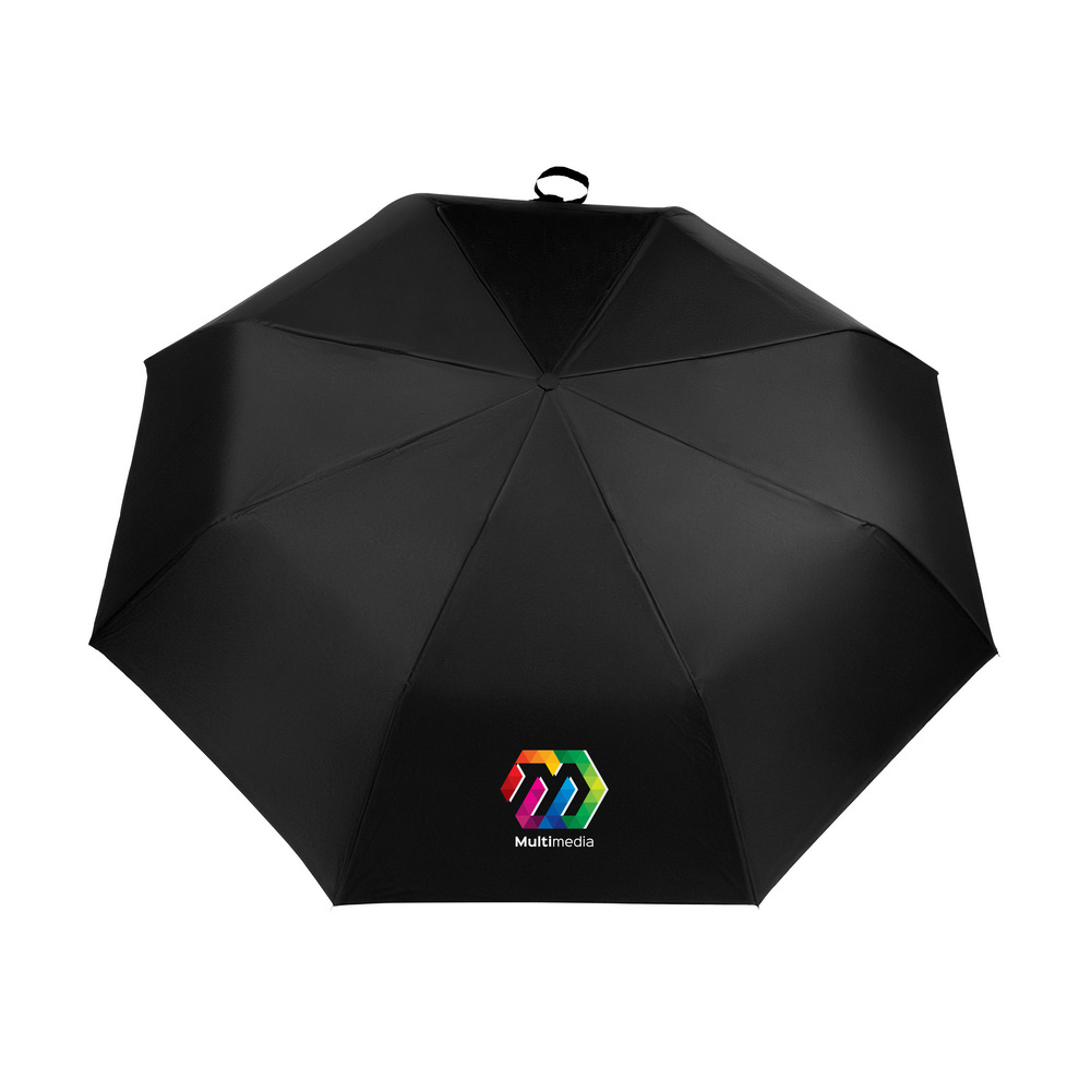 Automatischer Regenschirm, faltbar | Kymbrea in Schwarz, Ansicht 3
