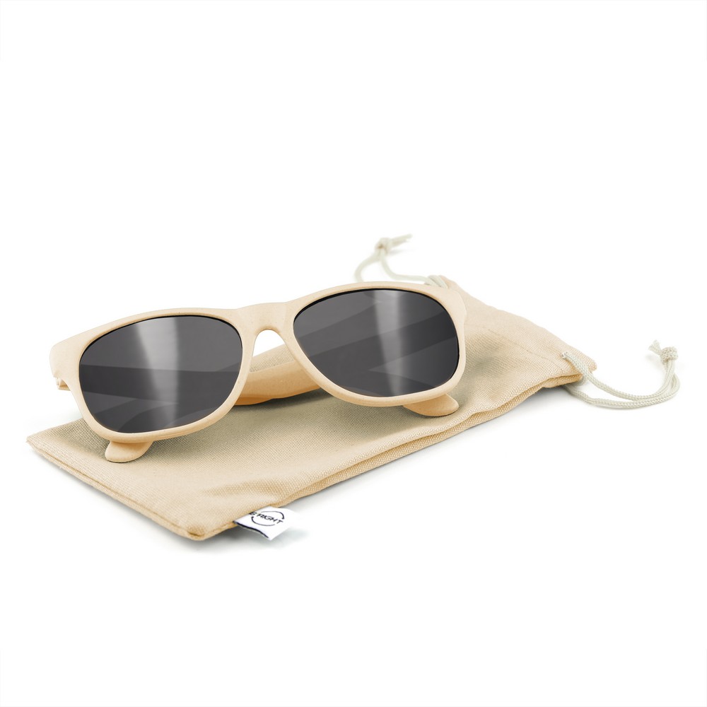 B'RIGHT Sonnenbrille, Baumwolletui inklusive | Adam in Neutral, Ansicht 2