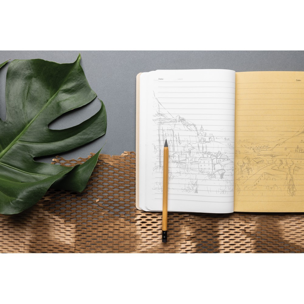 Elowen A5 Tree-Free-Notizbuch in Braun, Ansicht 10