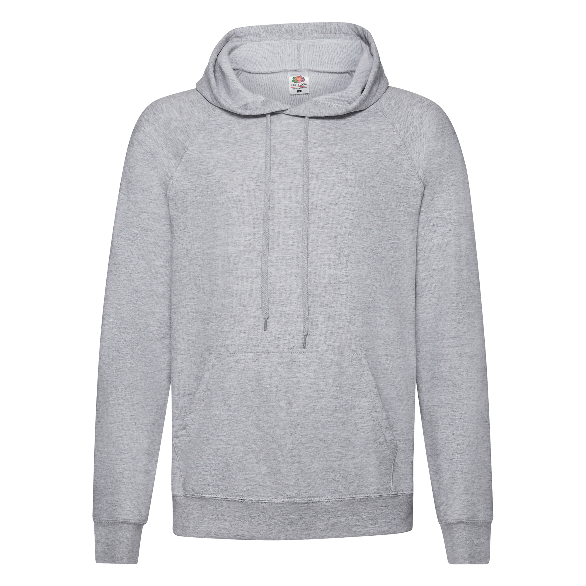 Fruit of the Loom Lightweight Kapuzen-Sweat in Graumeliert