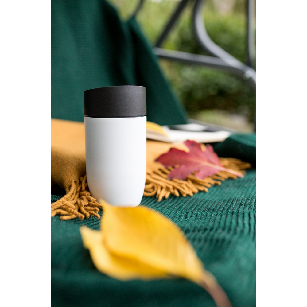 Thermobecher 330 ml Air Gifts | Stephanie in Schwarz, Ansicht 12