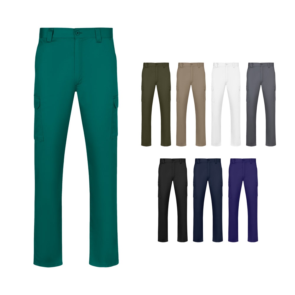 Mehrzweck-Arbeitshose aus Twill (190 g/m²) | VL Hermes – Schwarz, Ansicht 5