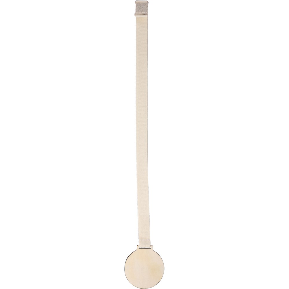 Medaille aus Holz in Braun, Ansicht 6