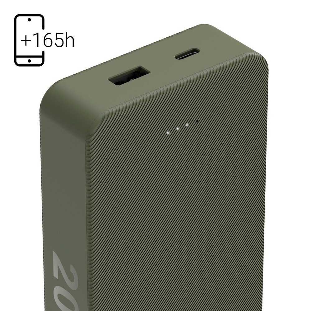 Powerbank 20000 mAh Hama Power Pack in Grün, Ansicht 8