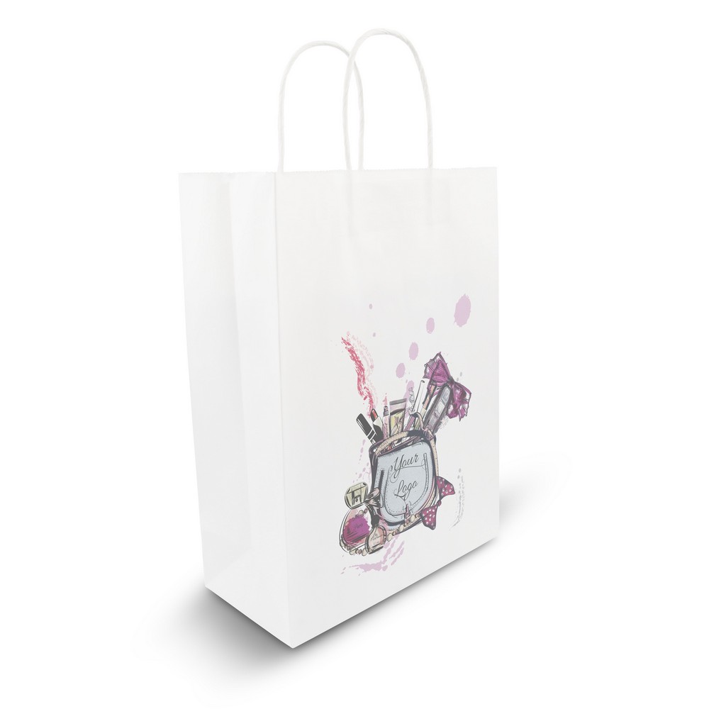 Papiertasche A5 | Dialla SX in Weiß