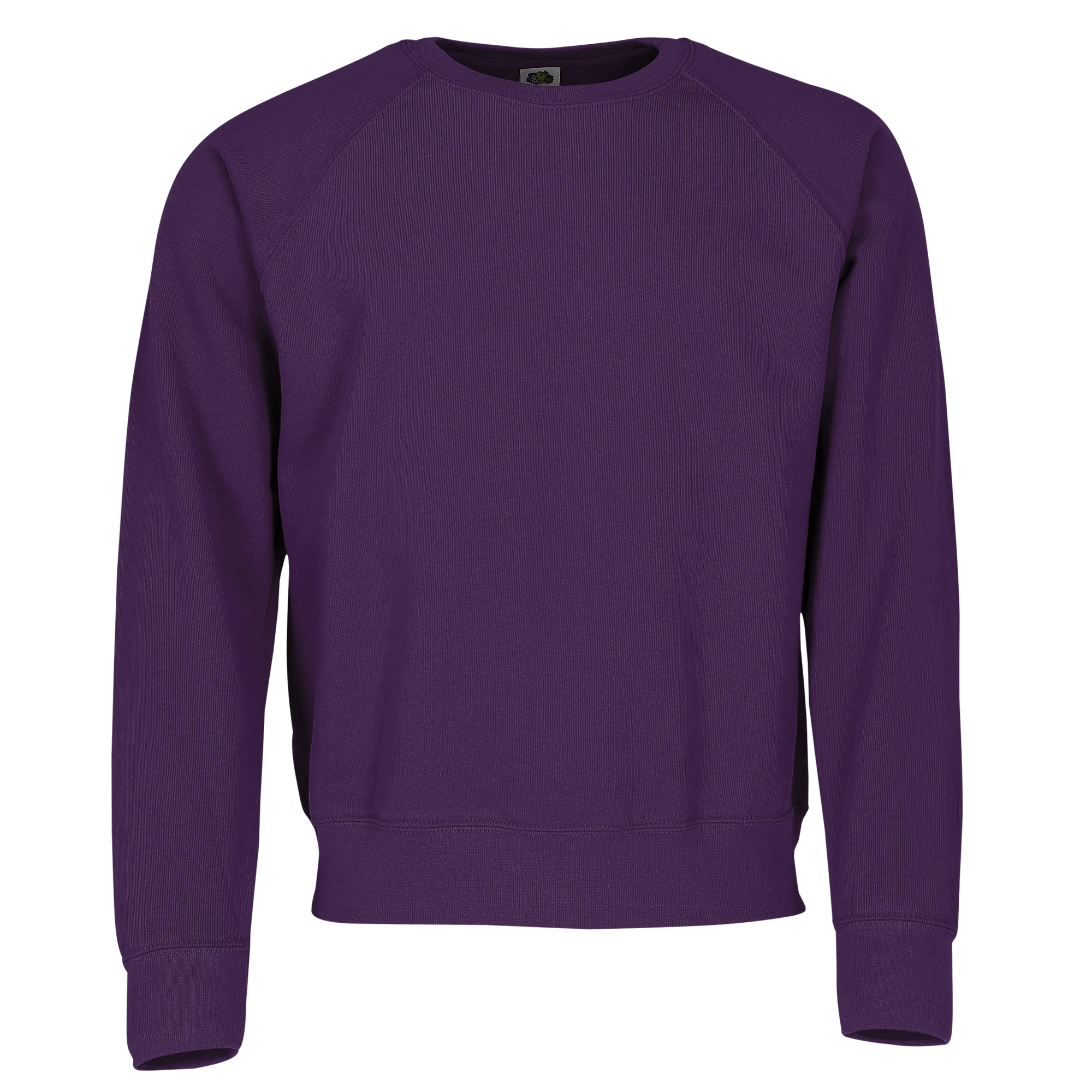 Fruit of the Loom Classic Raglan Sweat in Lila