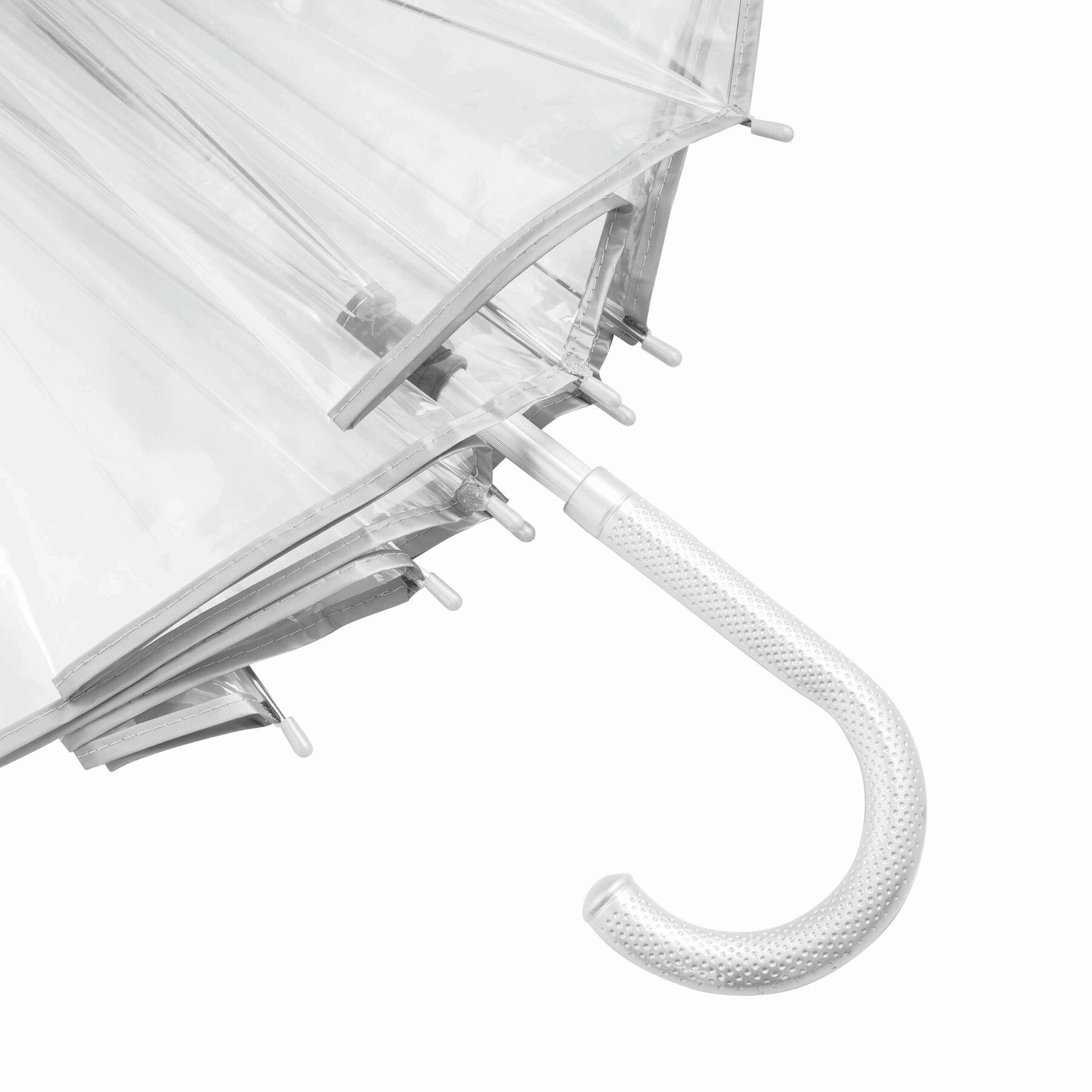 Transparenter Aluminium-Stockschirm | Panoramix