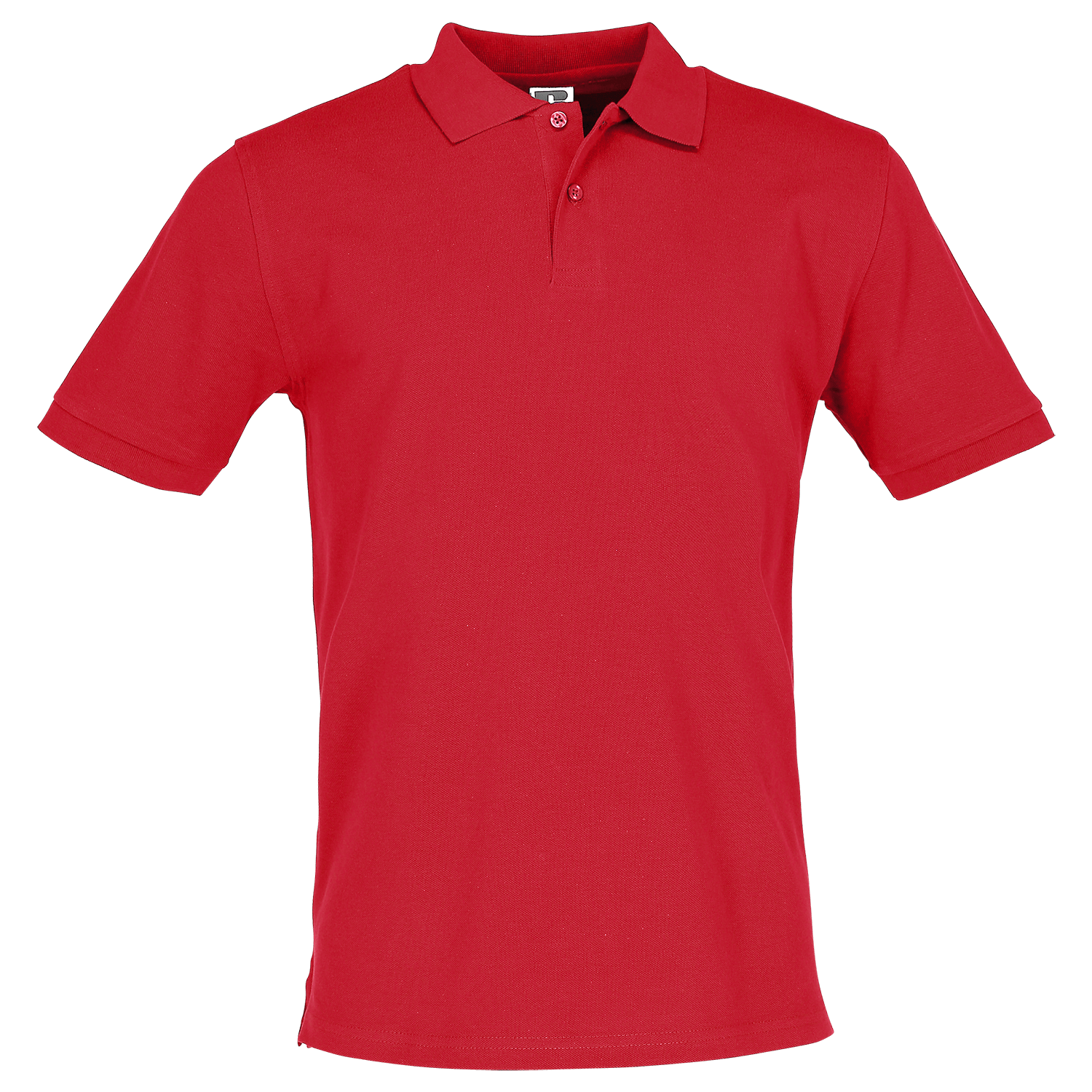 Russell Classic Baumwoll-Polo in Classic Red
