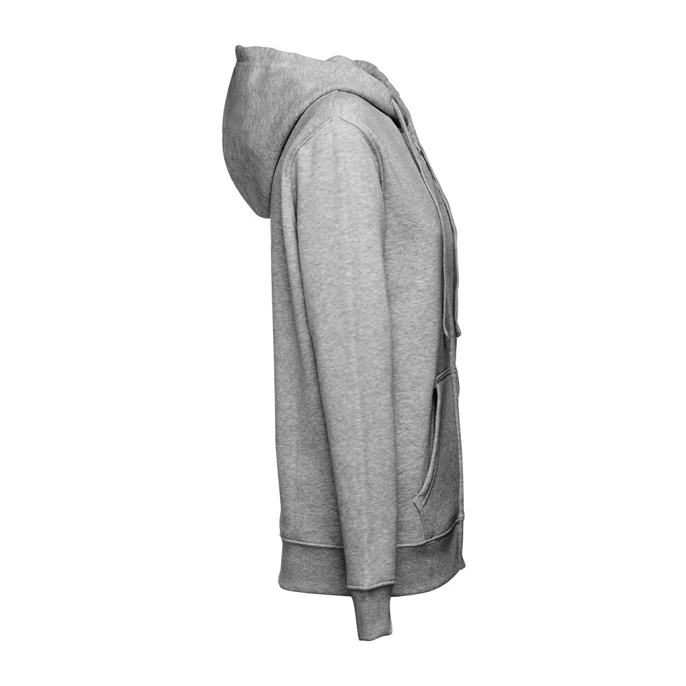 Sweatshirt für Frauen aus Baumwolle und Polyester | THC Amsterdam Women – Hellgrau melliert, Ansicht 3