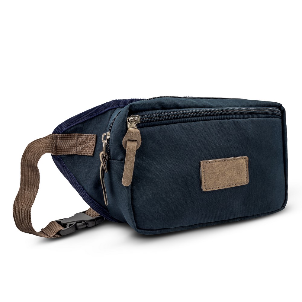 B'RIGHT Gürteltasche aus RPET | Roudeline in Dunkelblau