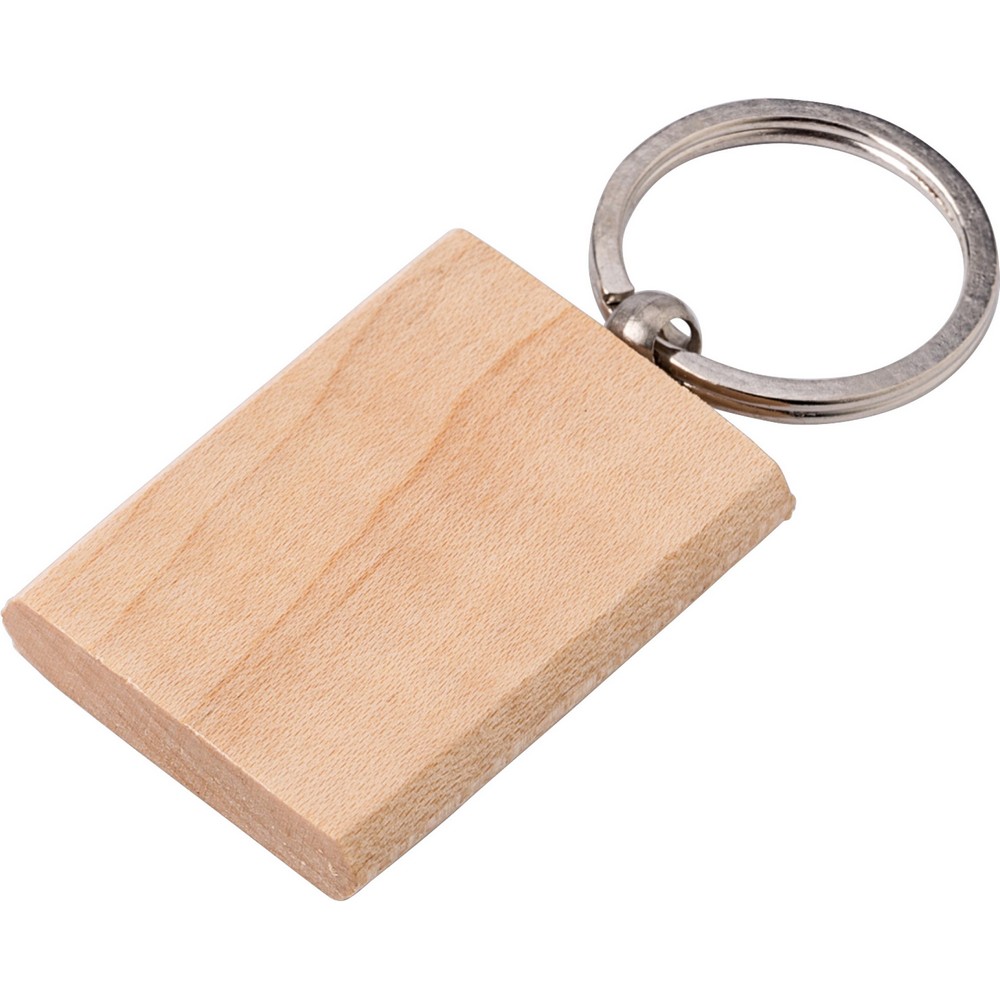 Schlüsselanhänger in Holz, Ansicht 2