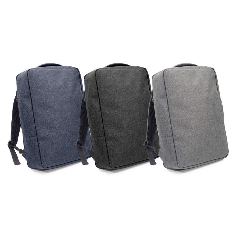 RPET Rucksack, Laptoptasche 15,6" | Tahir in Grau, Ansicht 10
