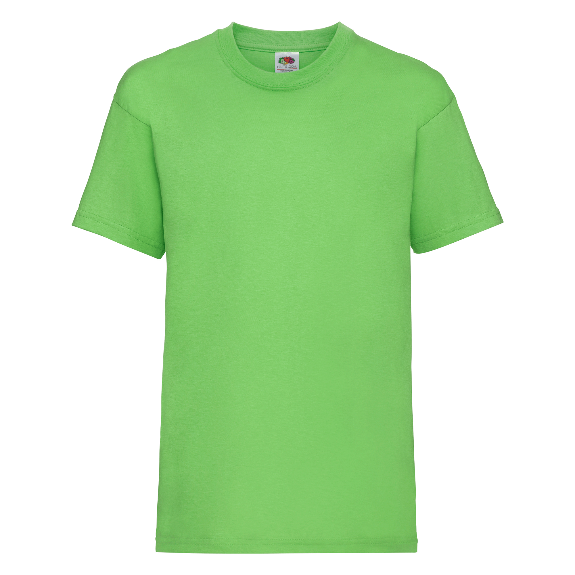 Fruit of the Loom Kinder Valueweight T-Shirt in Limette