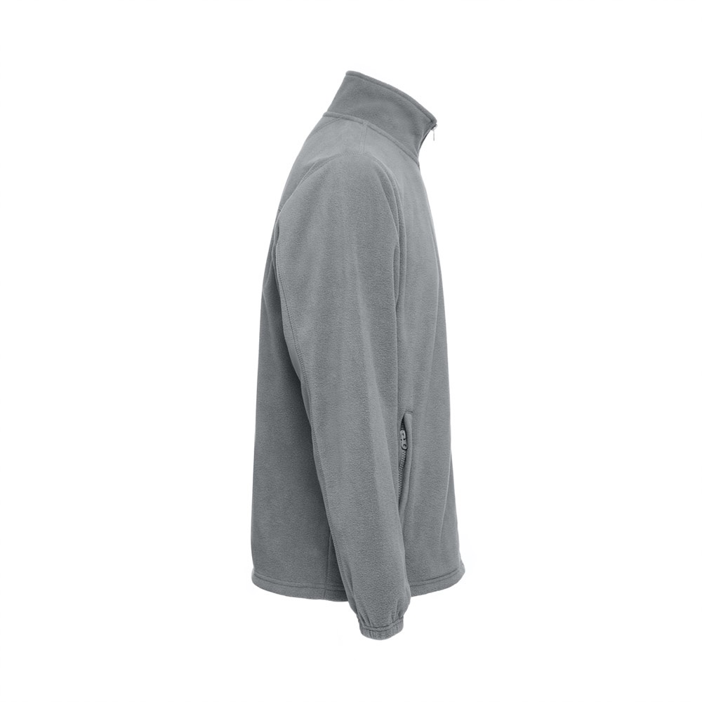 Herren Polarjacke HD aus Polyester | THC Gama – Grau, Ansicht 4