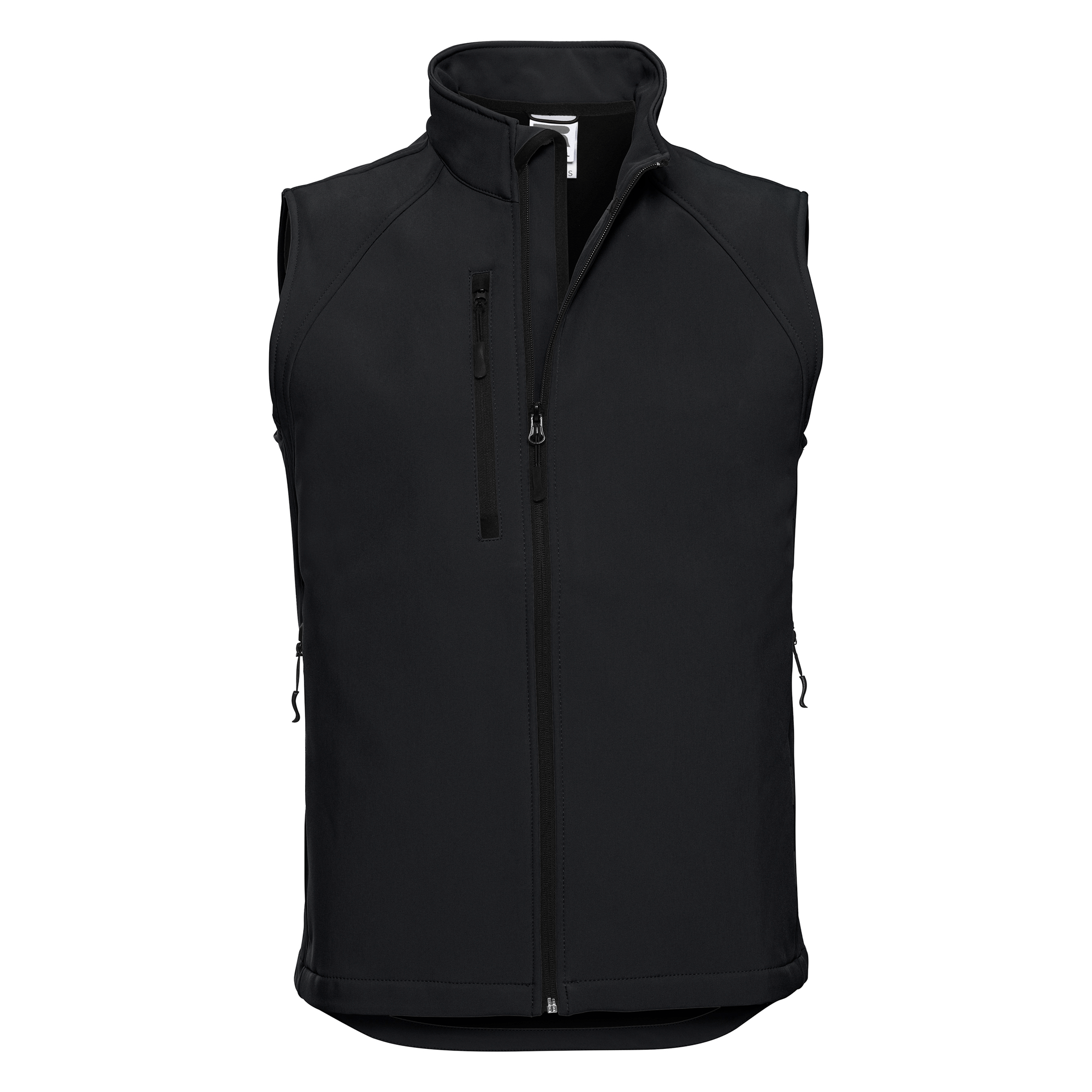 Russell Softshell Weste in Schwarz