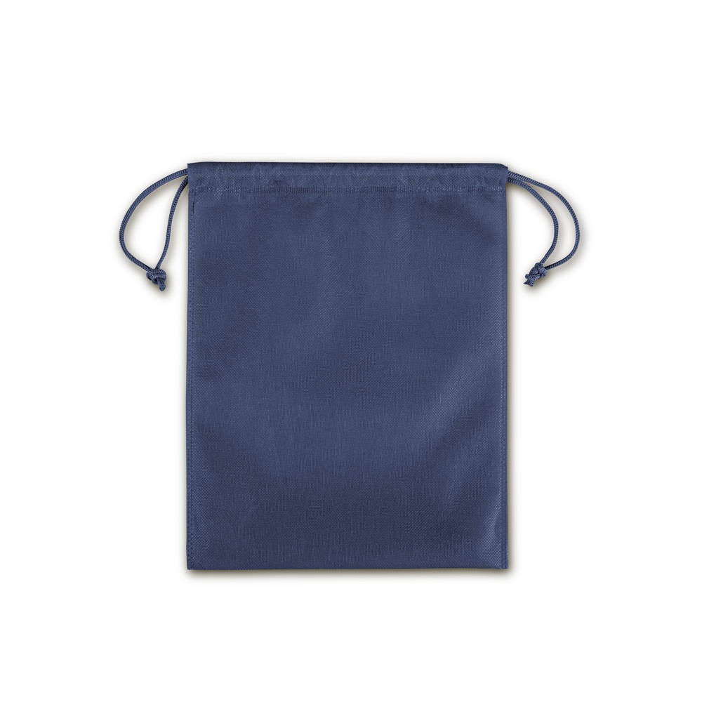 Mittelgroße Geschenktüte aus Vliesstoff (60 g/m²) | Gift Bag M – Blau, Ansicht 2