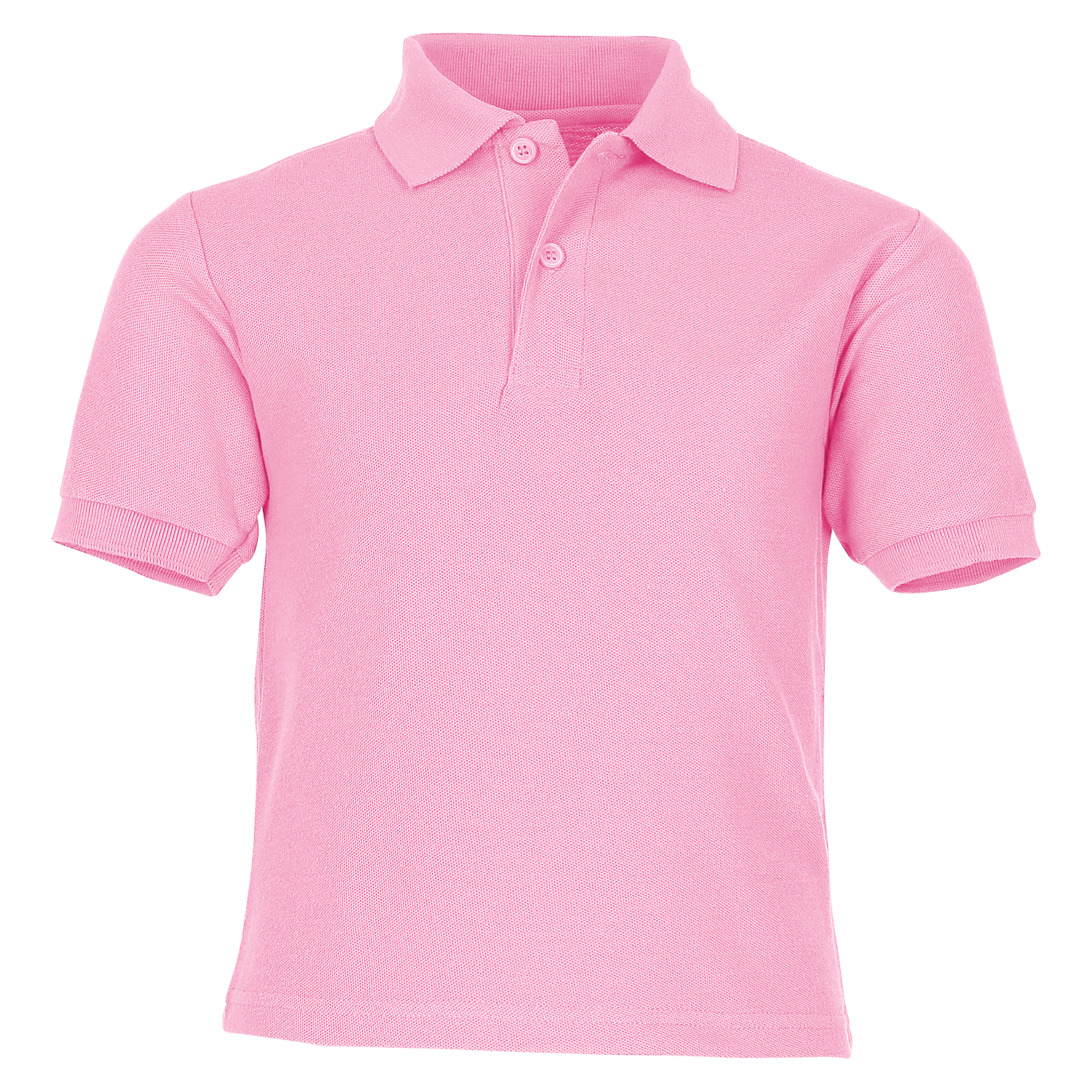 Fruit of the Loom Kinder 65/35 Polo in Rosé