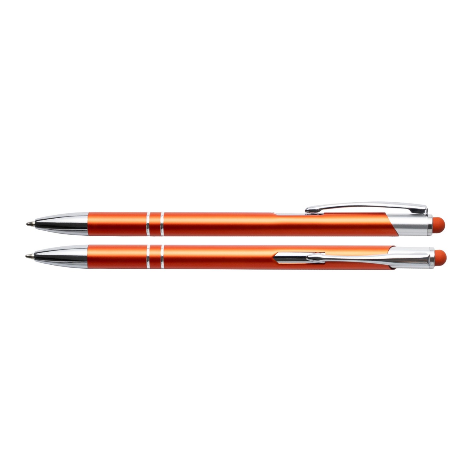 Bello Touchpen-Kugelschreiber | Metall in Orange