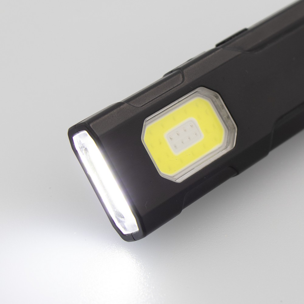 Taschenlampe mit Magnet und Clip | Zelik in Schwarz, Ansicht 12