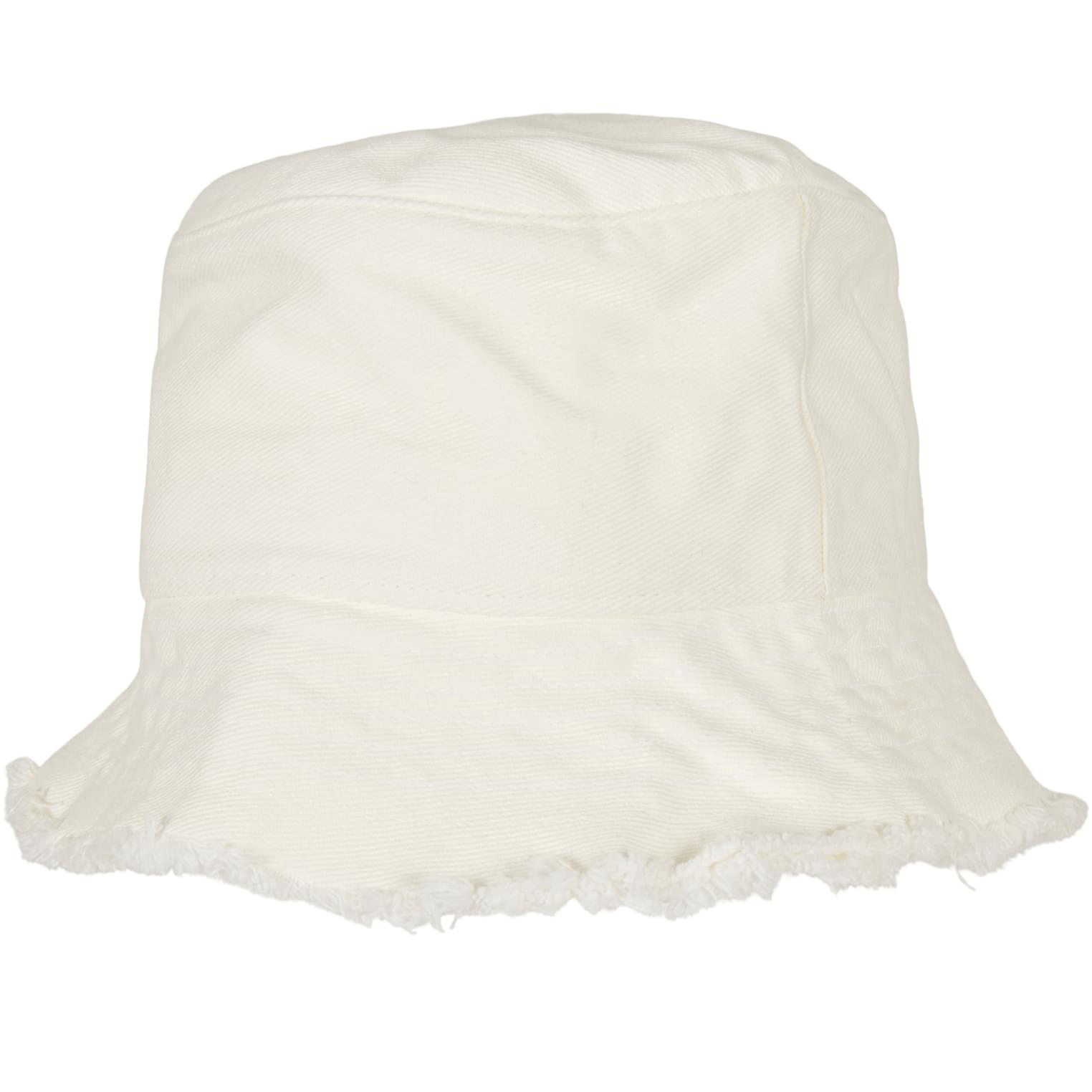 Flexfit Open Edge Bucket Hat in Offwhite