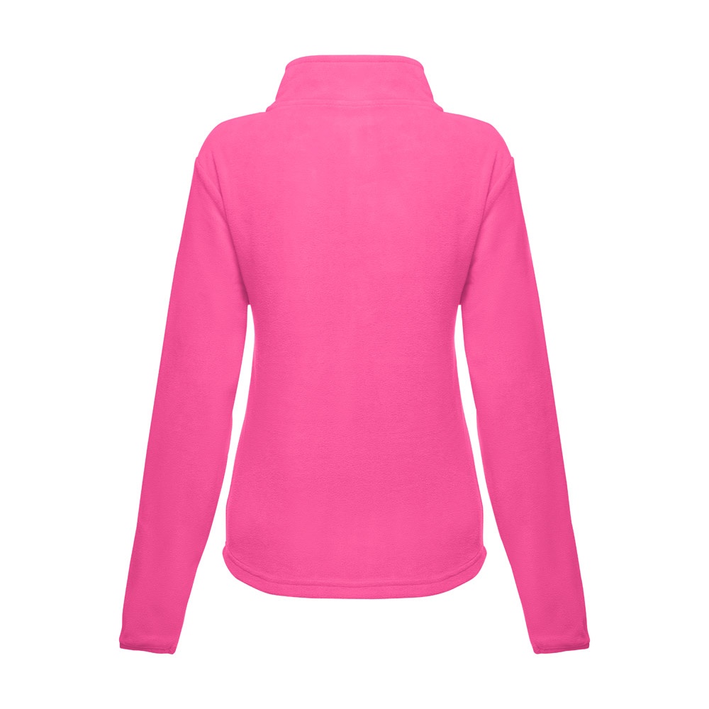 Polarfleecejacke aus Polyester mit Gürtel für Damen | THC Helsinki Women – Rosa, Ansicht 2