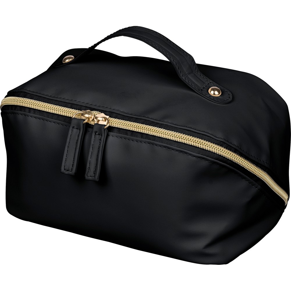Kosmetiktasche in Schwarz, Ansicht 4