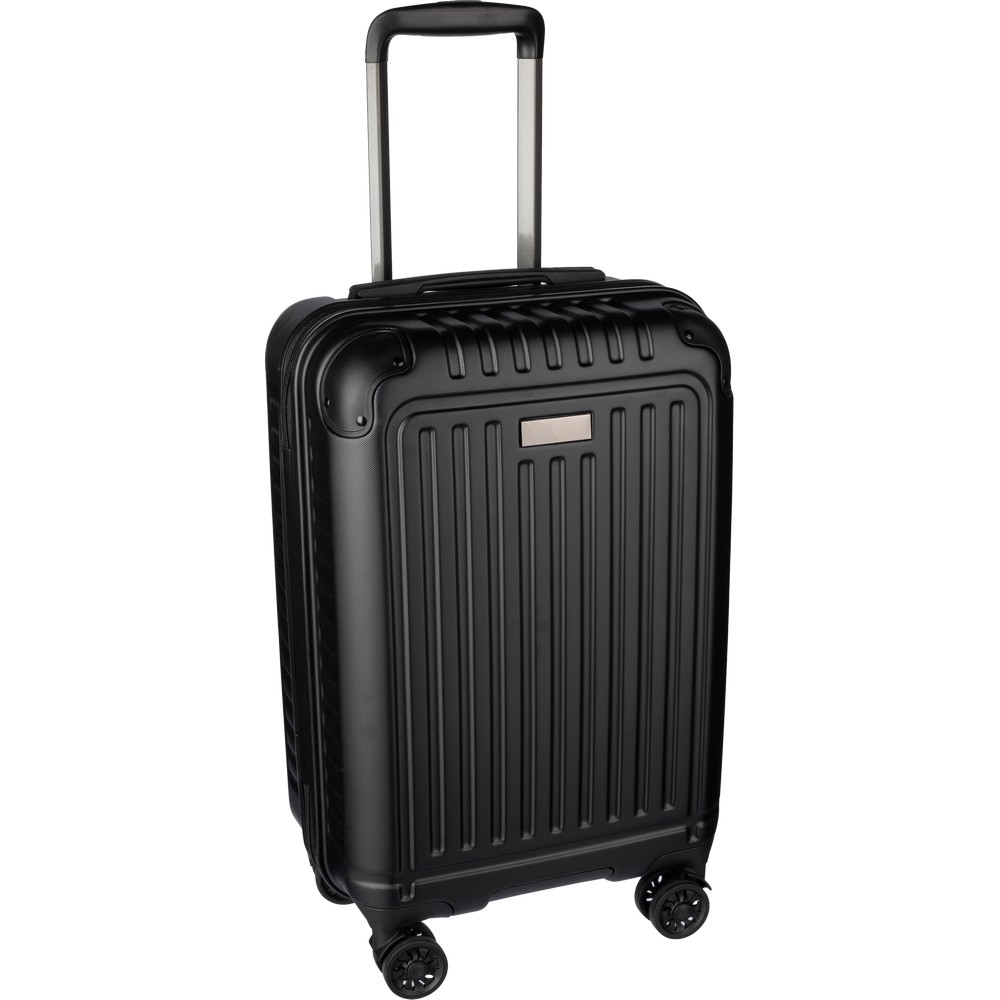 Reisekoffer, Trolley-Tasche in Schwarz, Ansicht 2