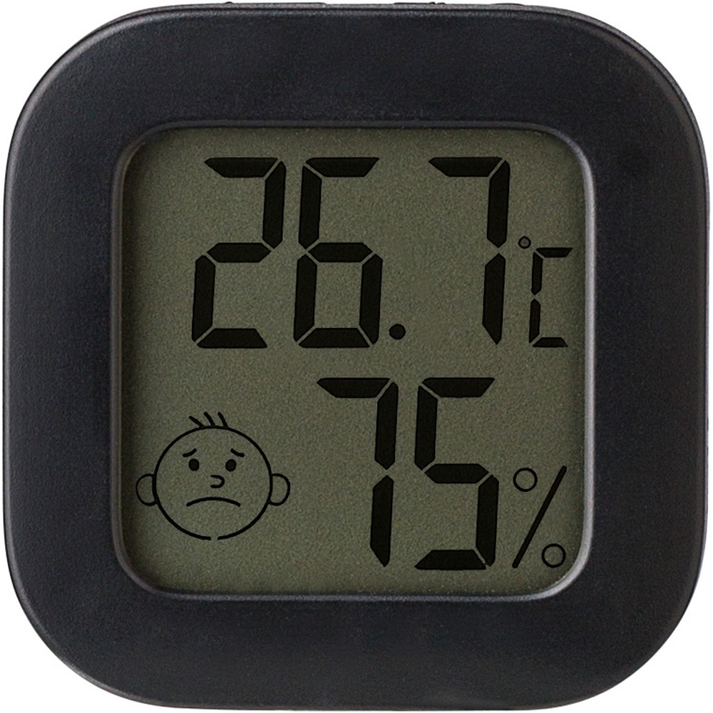 Wetterstation in Schwarz, Ansicht 2