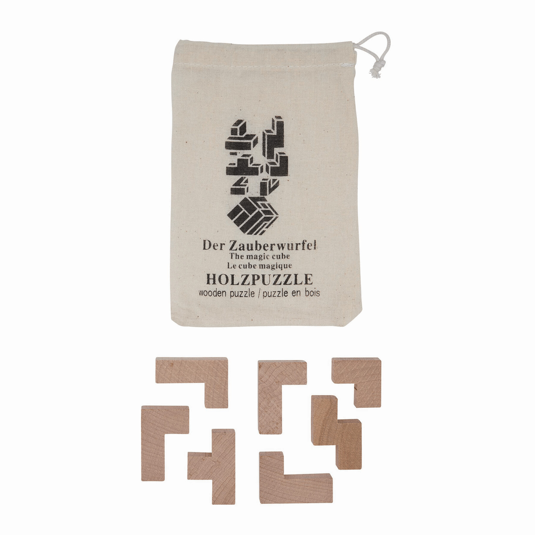 Holz-Puzzle | Crazy Cube