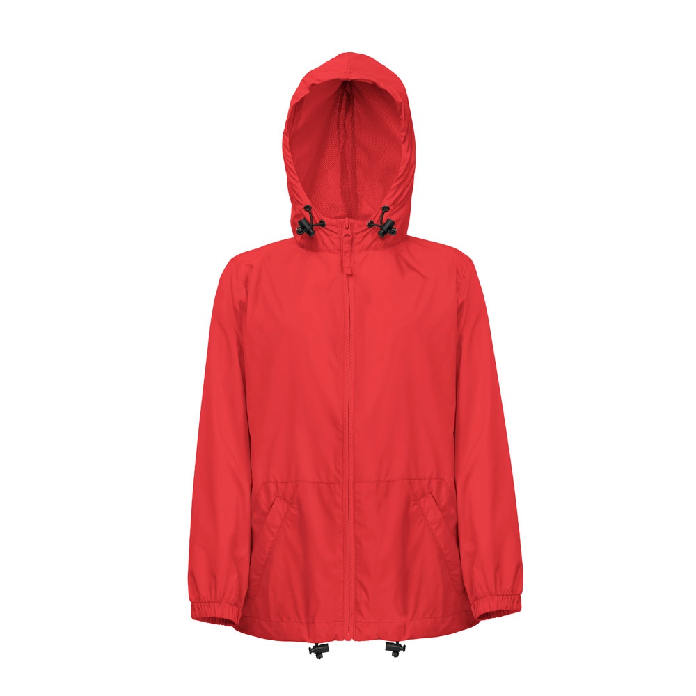 Windjacke (Unisex) | THC Dubliners Kids – Rot, Ansicht 4