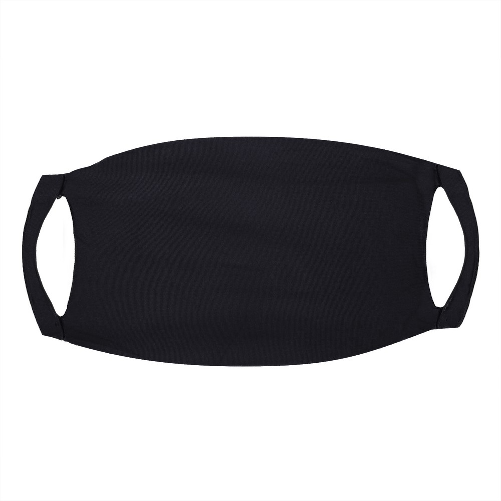 Wiederverwendbare Maske mit Filterraum und Silberionen in Schwarz, Ansicht 3