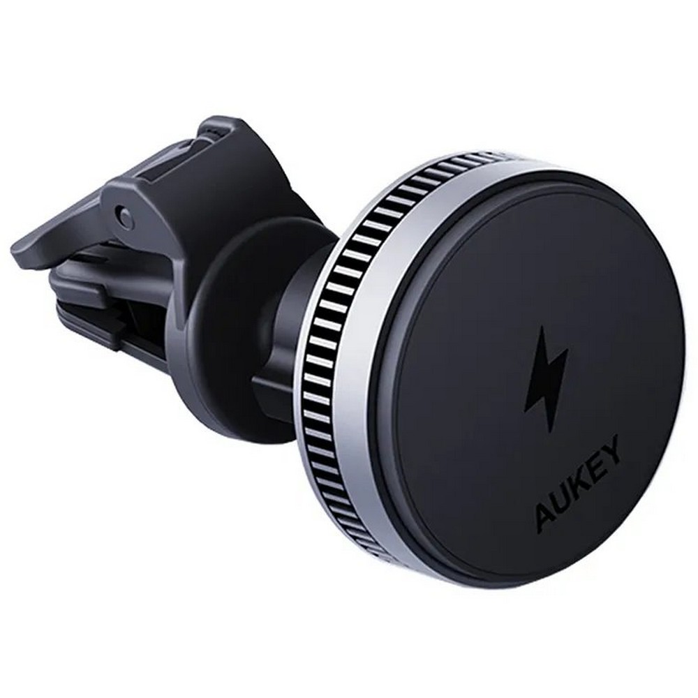 Kfz-Handyhalterung mit kabelloser 15W Ladefunktion, Aukey in Schwarz, Ansicht 4