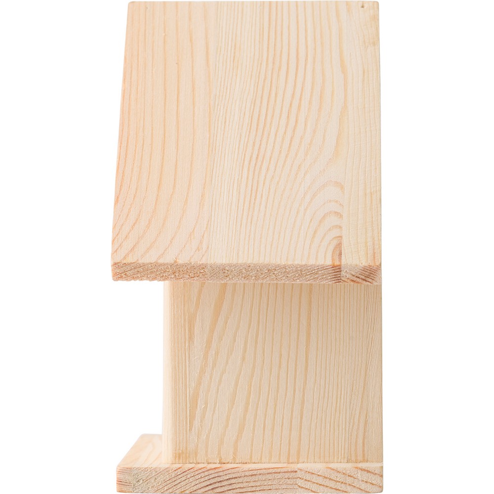 Vogelhaus zum Malen in Holz, Ansicht 7