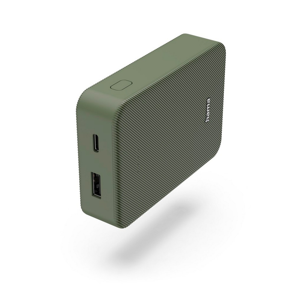 Powerbank 10000 mAh Hama Power Pack in Grün