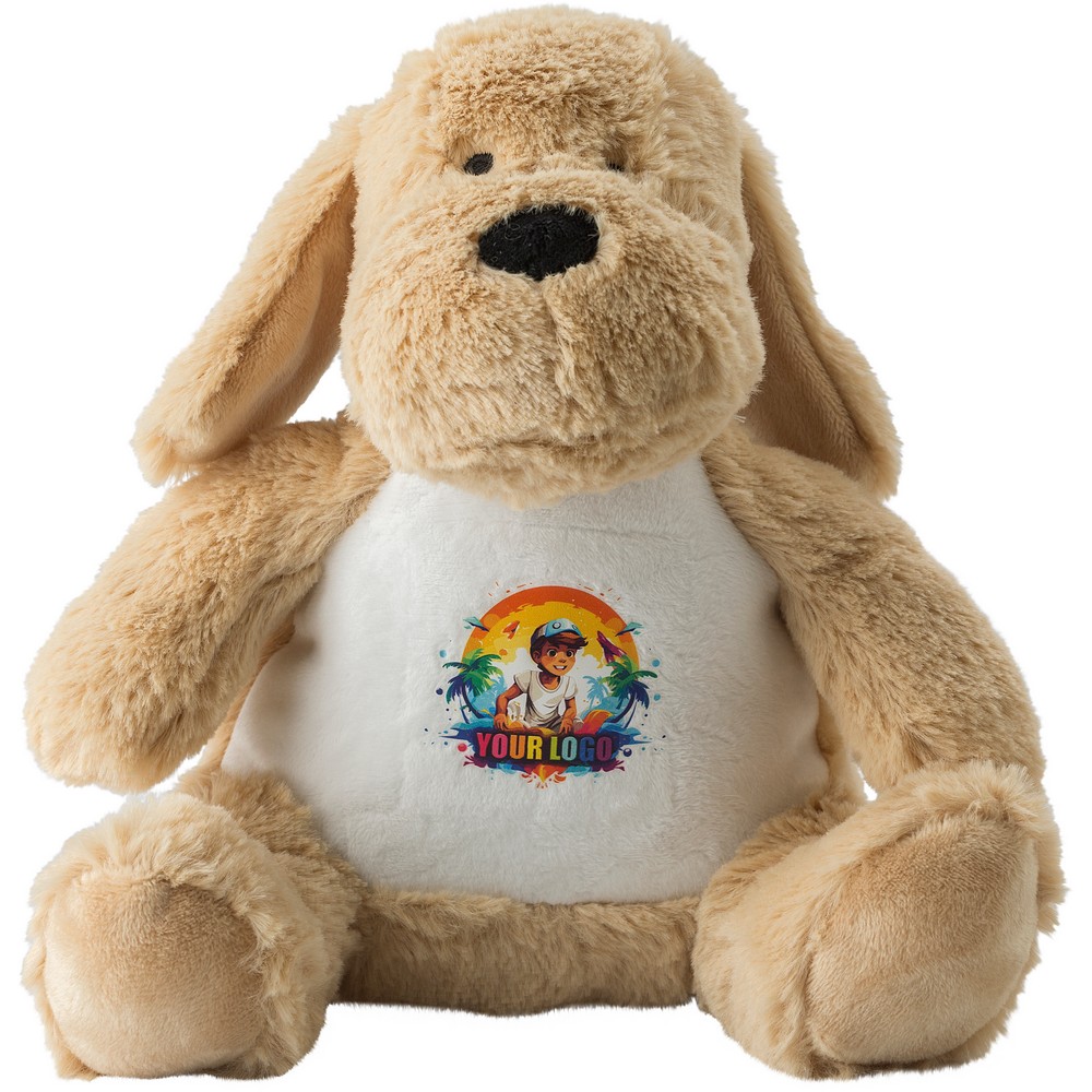 Plüsch Hund in Beige, Ansicht 3