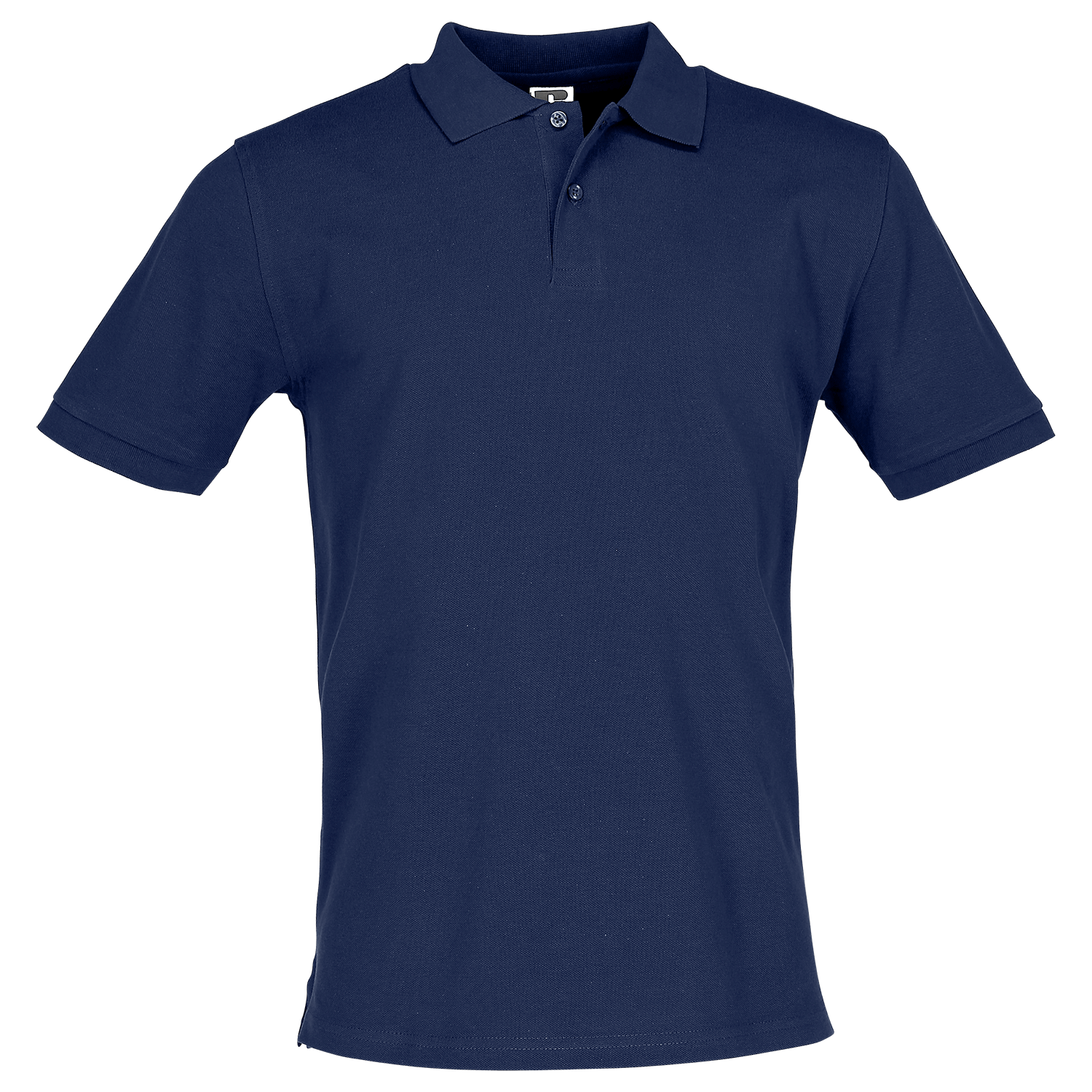 Russell Classic Baumwoll-Polo in French Navy