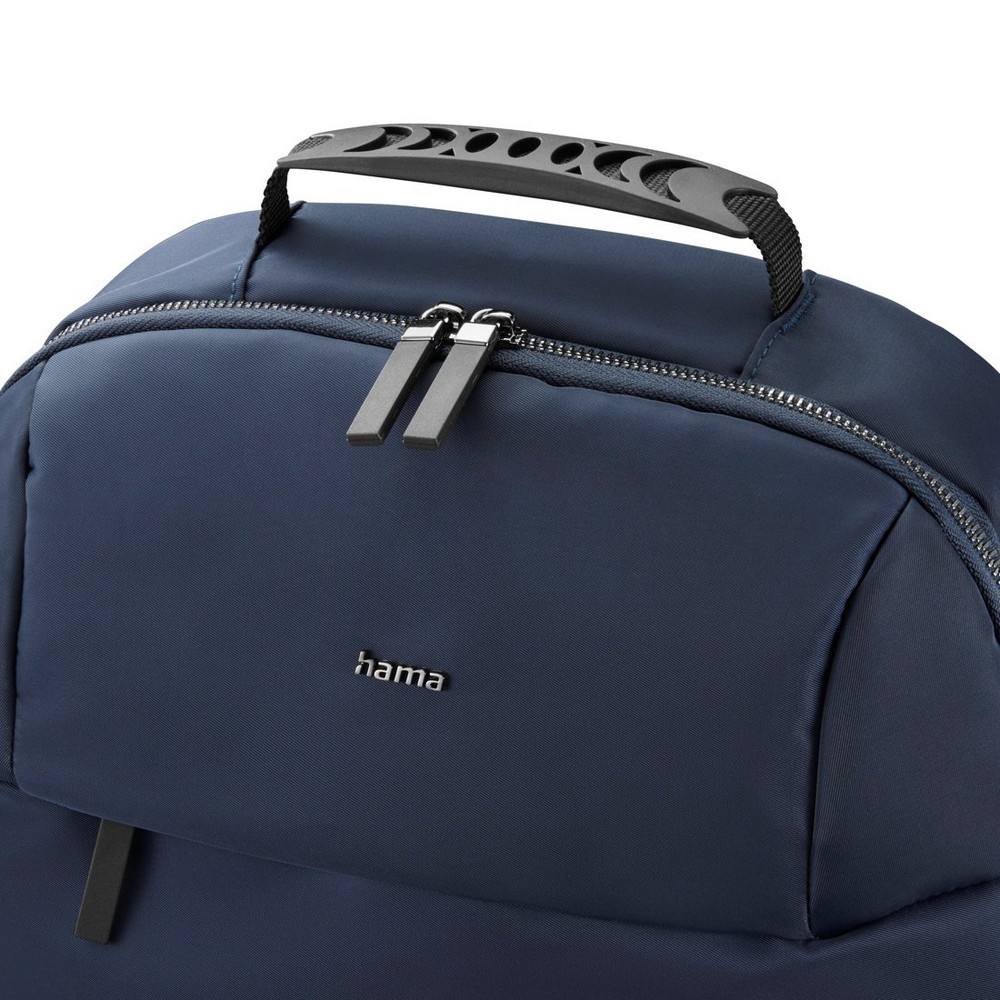 Laptop-Rucksack 16,2" Hama Lightweight Premium in Dunkelblau, Ansicht 10