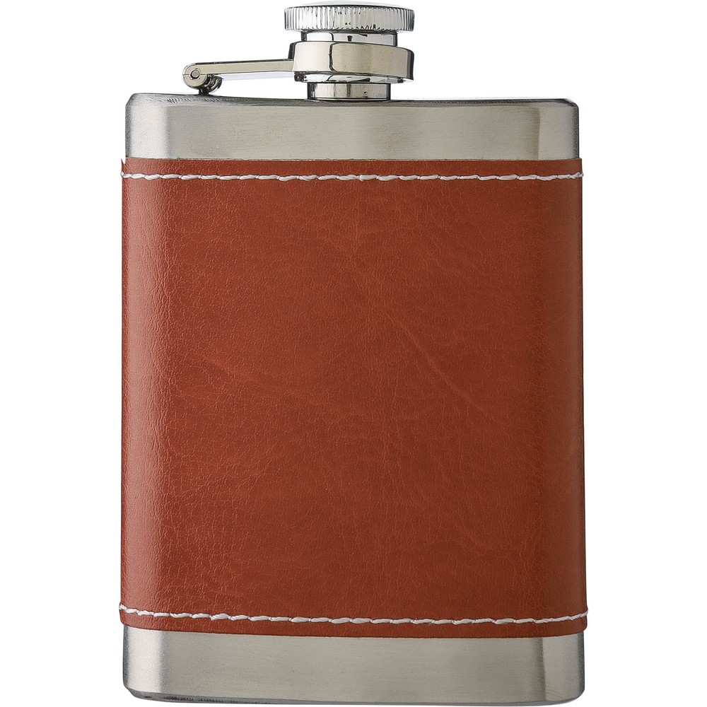 Flachmann 100 ml in Braun, Ansicht 5