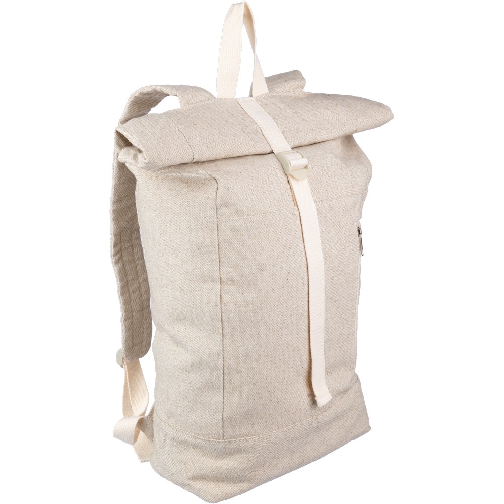 Aufrollbarer Rucksack in Neutral, Ansicht 4