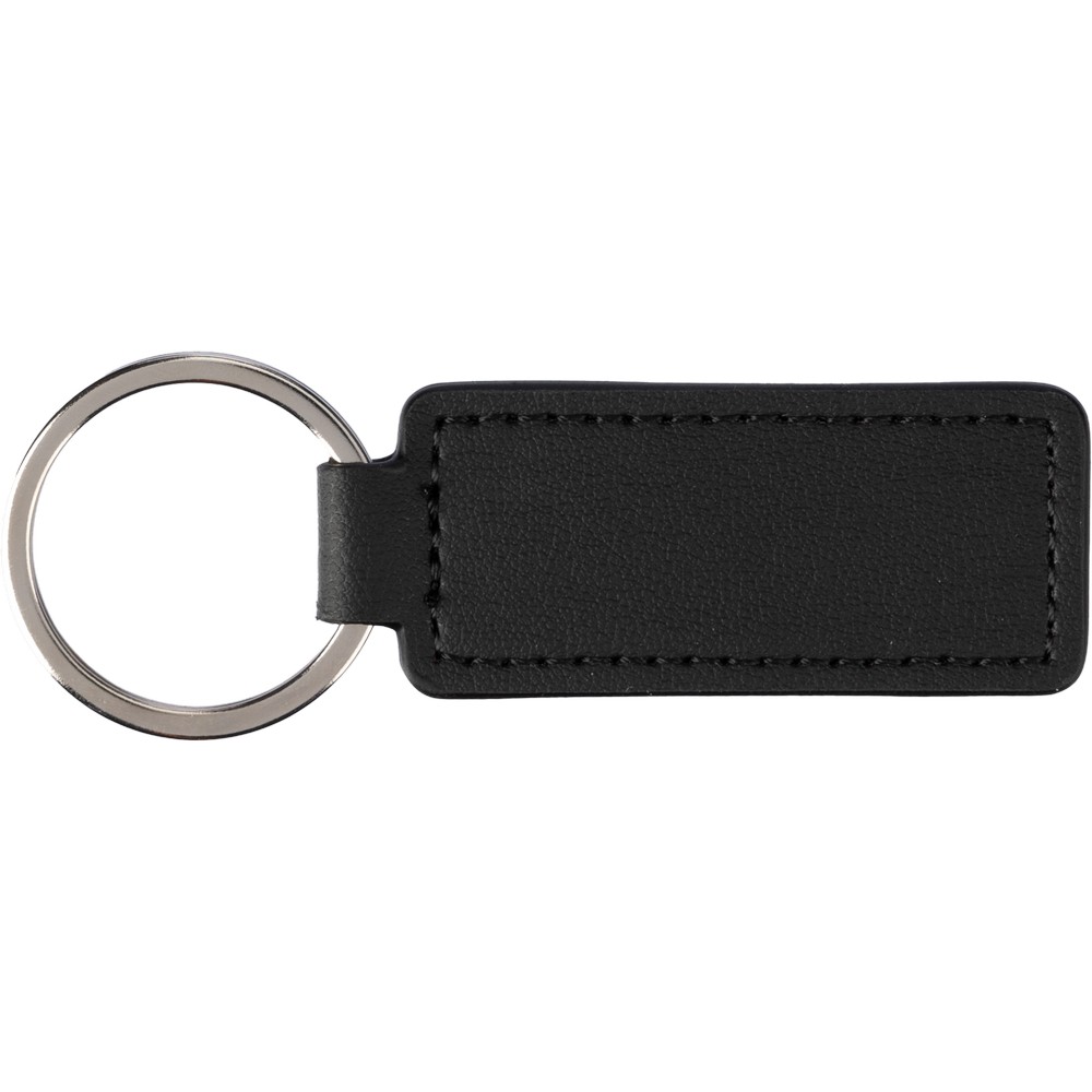 Schlüsselanhänger aus Leder in Schwarz