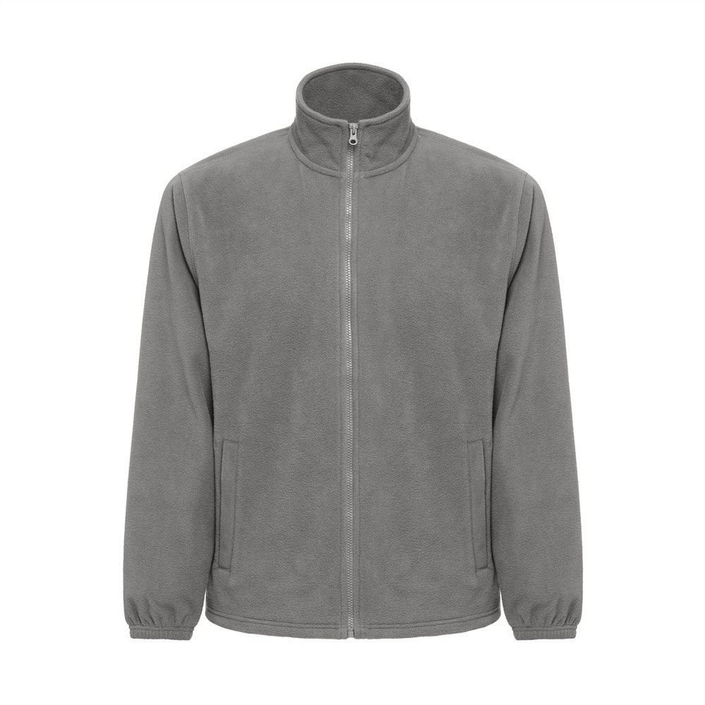 Herren Polarjacke HD aus Polyester | THC Gama – Grau, Ansicht 2