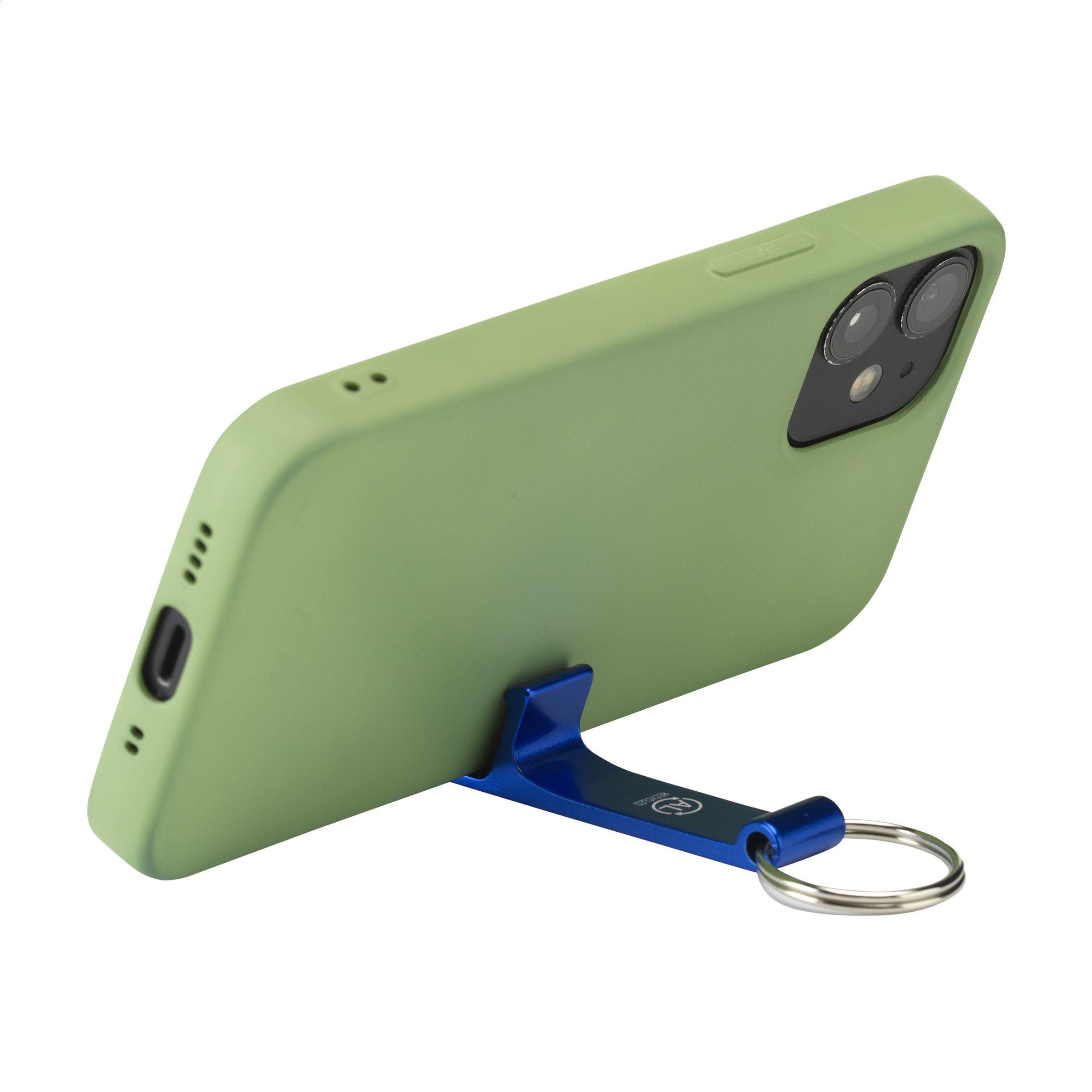 Alu Opener Phone Stand GRS Recycled Schlüsselanhänger