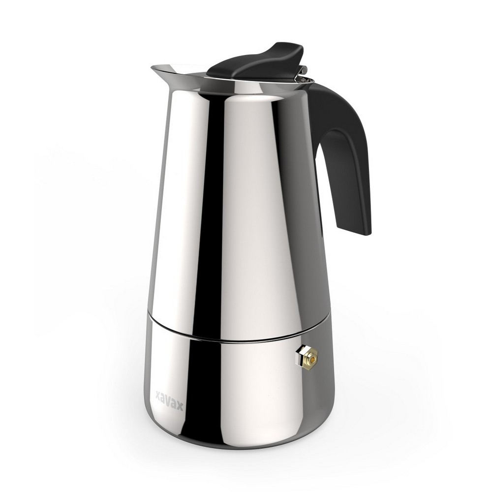 Espressokanne 200 ml von Xavax in Silber